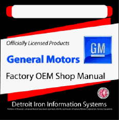 Detroit Iron CD Shop Manual